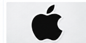 Стикер Apple лого