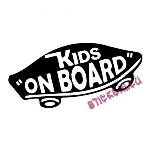 Стикер kids on board - 1 - Stickeri.eu