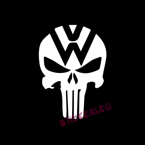 Стикер VW череп 2 - 2 - Sticker.eu