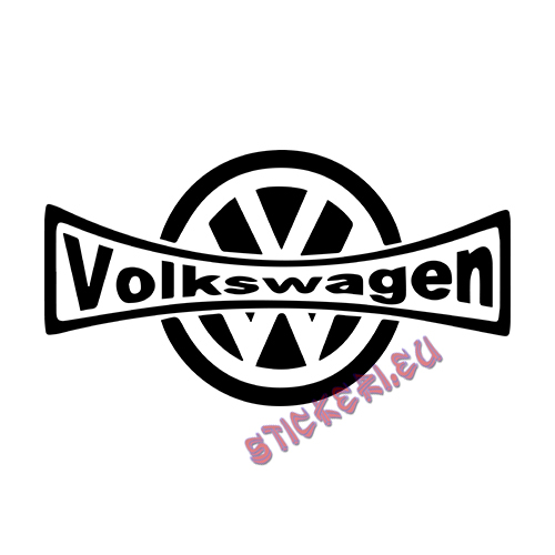 Стикер Volkswagen емблема 2