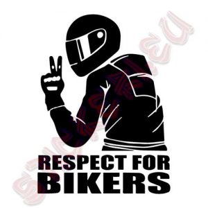 Стикер Respect For Bikers
