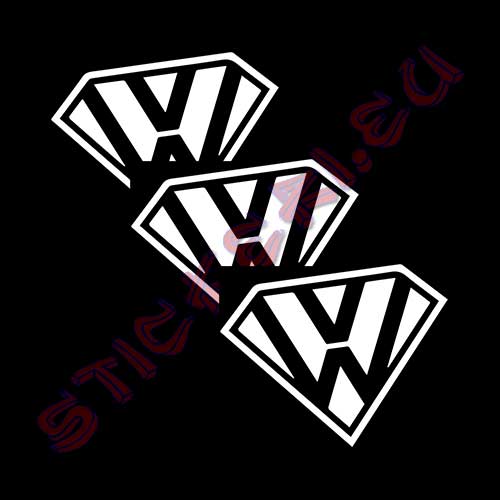 Стикери супер Volkswagen
