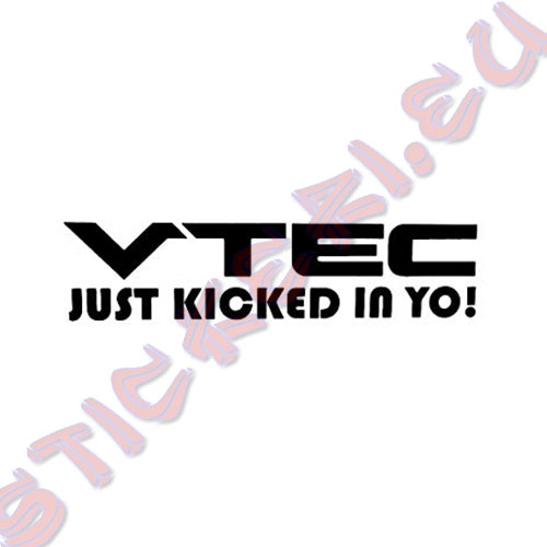 Стикер VTEC Just Kicked in Yo