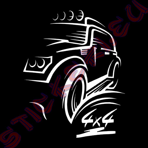Стикер Off Road 4×4