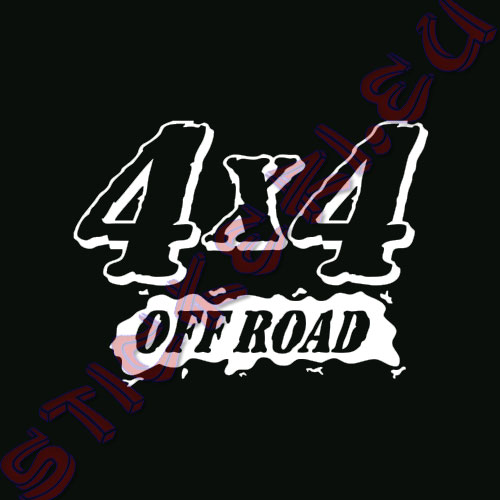 Стикер 4х4 Offroad