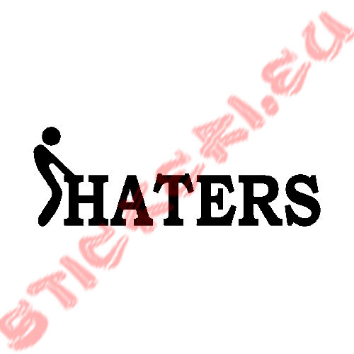 Стикер Haters 2