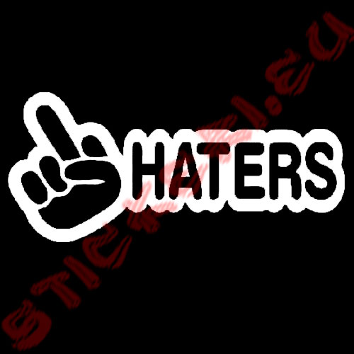 Стикер Haters