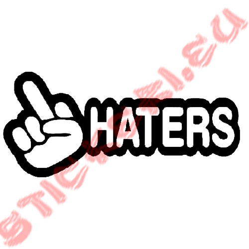 Стикер Haters