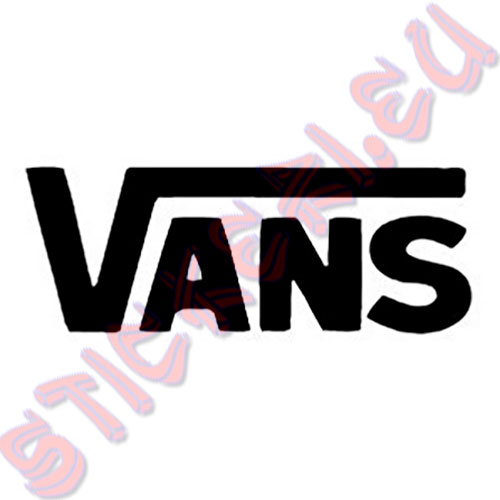 Стикер Vans лого