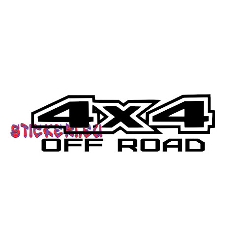 Стикер 4×4 off road