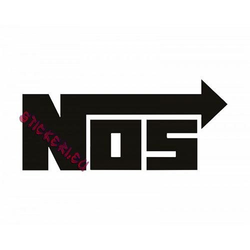 Стикер за кола NOS
