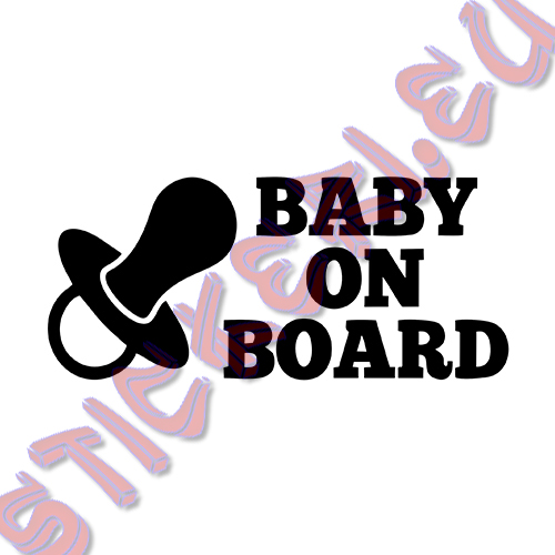 Стикер за кола Baby on Board 3