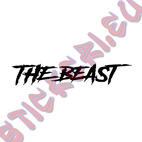 Стикер за кола The Beast / Звяр